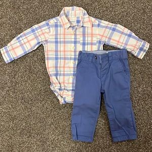 Carter’s Spring outfit. Perfect for Easter! 🐰